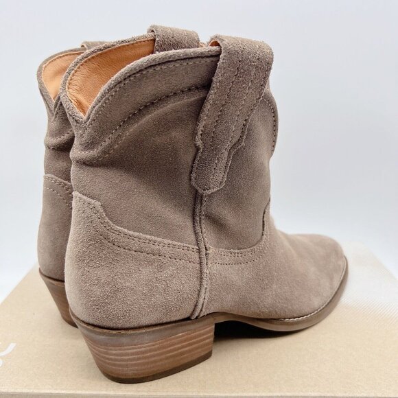 Dingo Tumbleweed Women’s Ankle Boots Casual Booties Sand Suede Leather US 7.5 - Picture 7 of 13